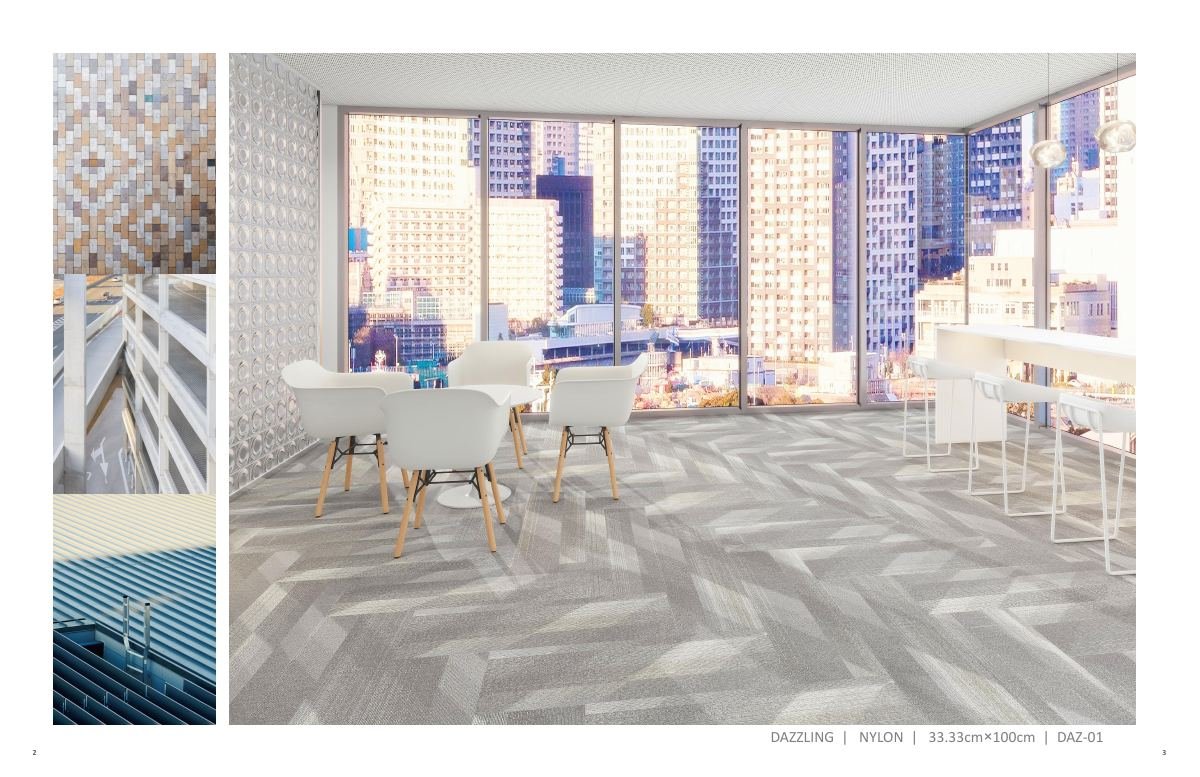Carpet Tiles in a commercial interior