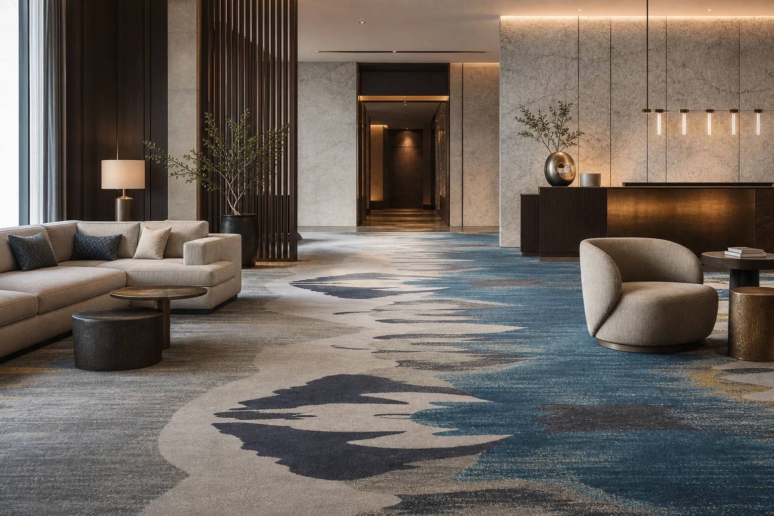 Butterfly Hotel carpet project