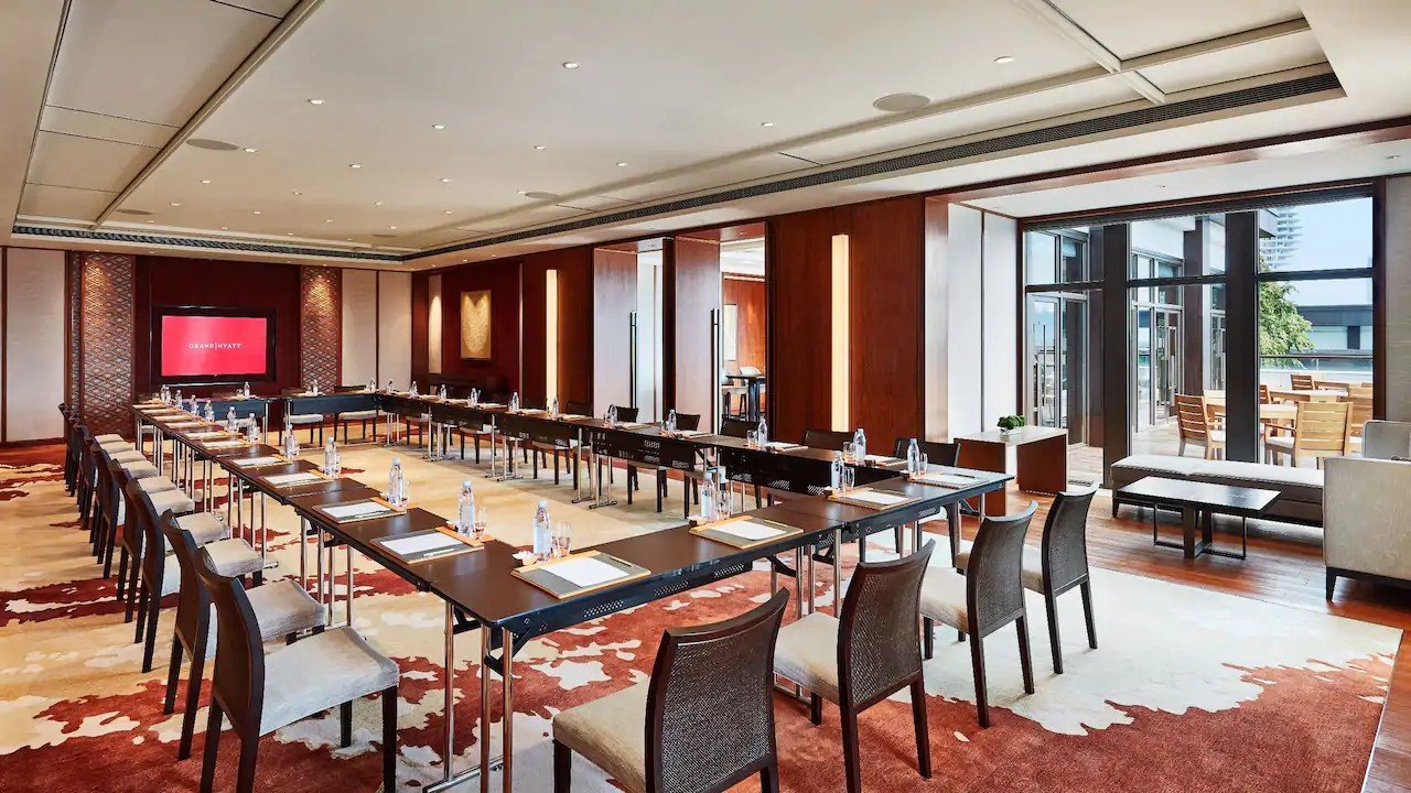 Grand Hyatt Hotel custom carpet interior