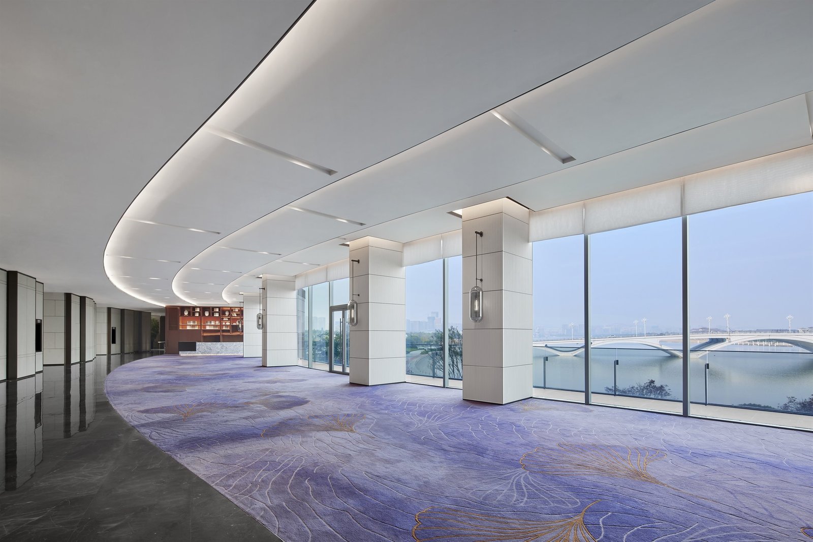 Sheraton Hotel custom carpet interior